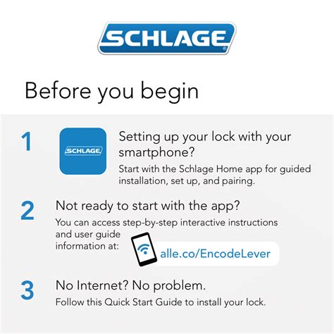 programming a card for smart handle|Schlage Encode Quick Start Guide.